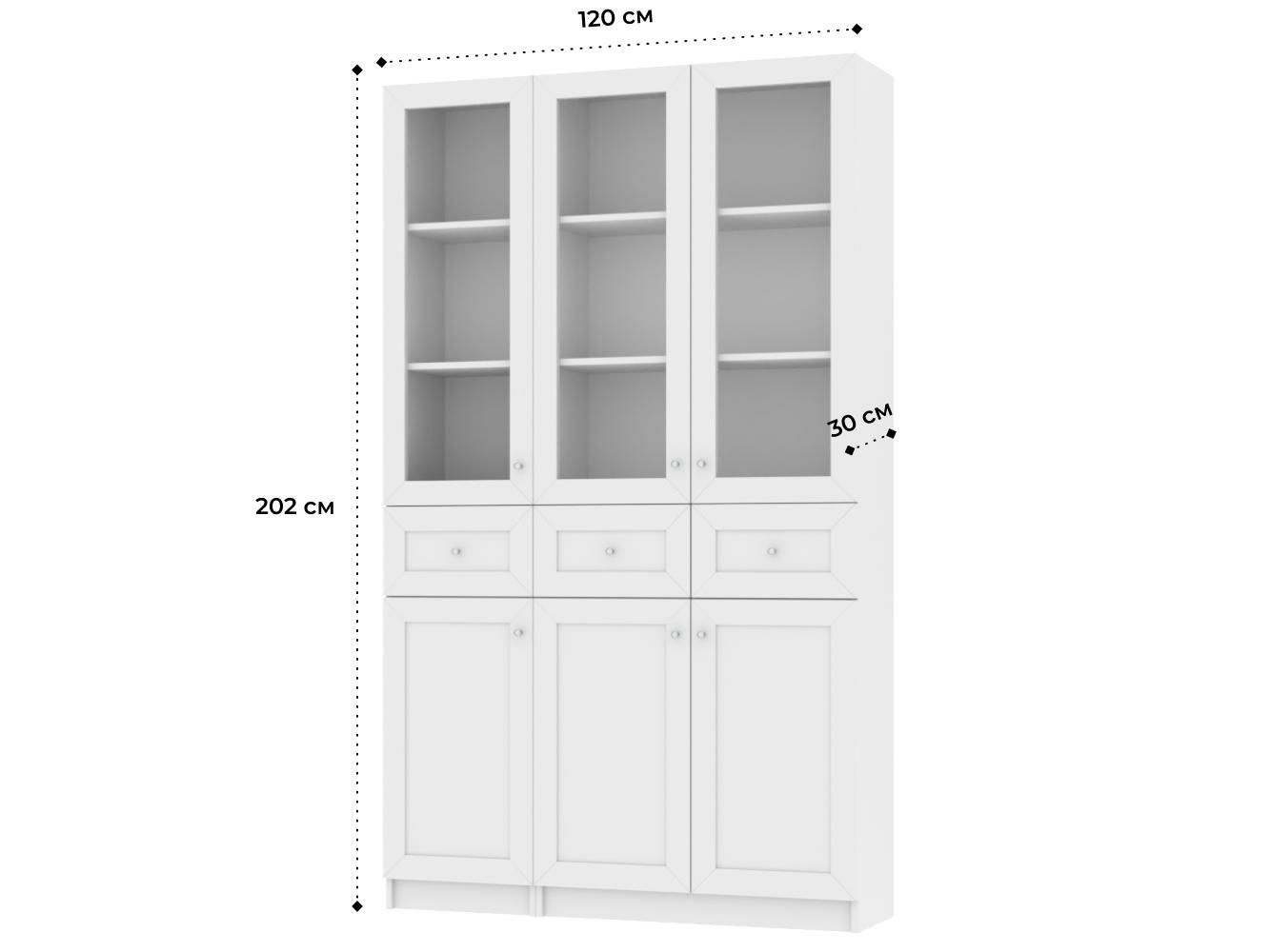 Книжный шкаф Билли 324 white ИКЕА (IKEA) изображение товара