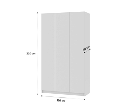 Изображение товара Распашной шкаф Пакс Форсанд 13 white ИКЕА (IKEA) на сайте adeta.ru